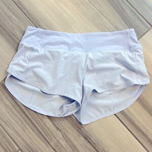 Lulu Lemon Speed Up Low-Rise Lined Shorts 2.5”